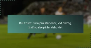 Rui Costa: Euro præstationer, VM bidrag, Indflydelse på landsholdet
